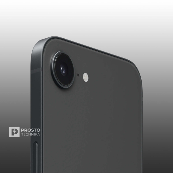 Смартфон Apple iPhone 16e 512 ГБ, Dual nano SIM + eSIM, Black
